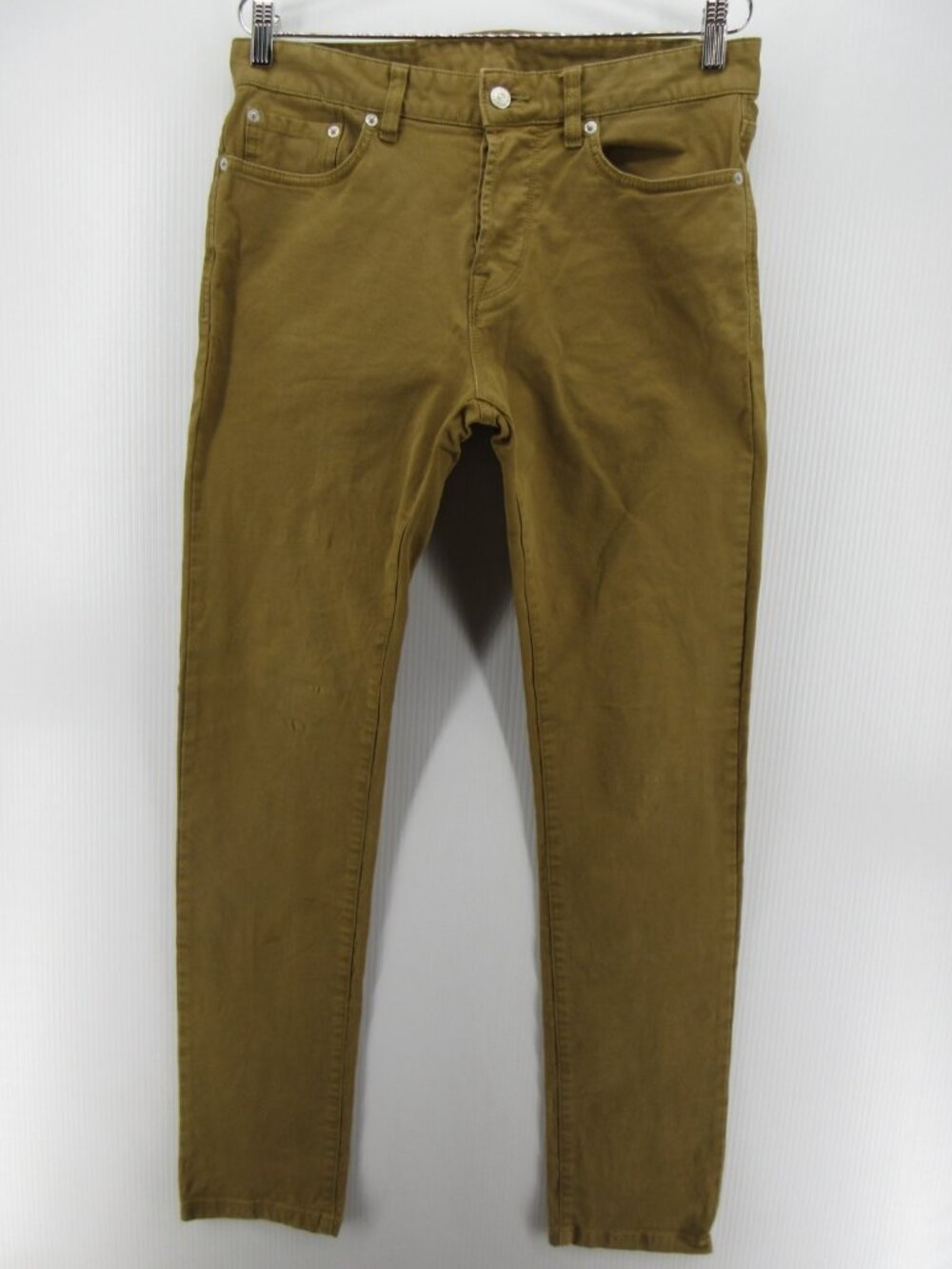Buck Mason Pants 31X34 Maverick Slim Harbor Twill Button Fly Trousers*